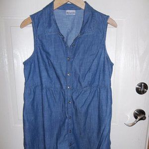 Motherhood Maternity Denim Dress